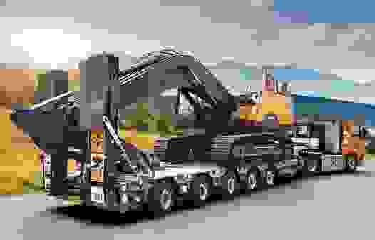 Негабаритная перевозка с учетом высоты в Аксае